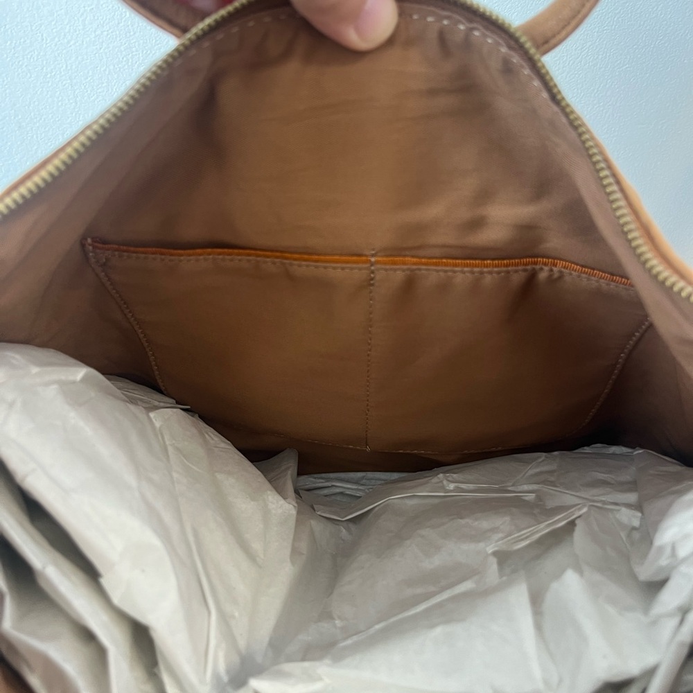 HOBO Leather Hobo with Top Handles & Crossbody Strap - Picture 5 of 11